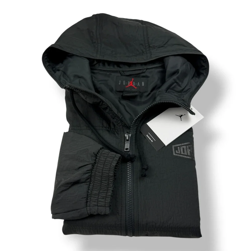 Jordan Essentials Statement Puffer Jacket Mens‎ Black DC9669-070 Medium NWT